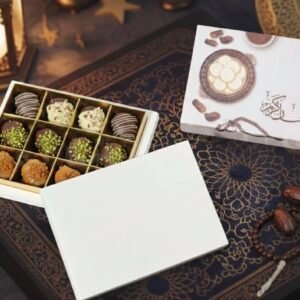 12 PCS Ramadan boxes (White)
